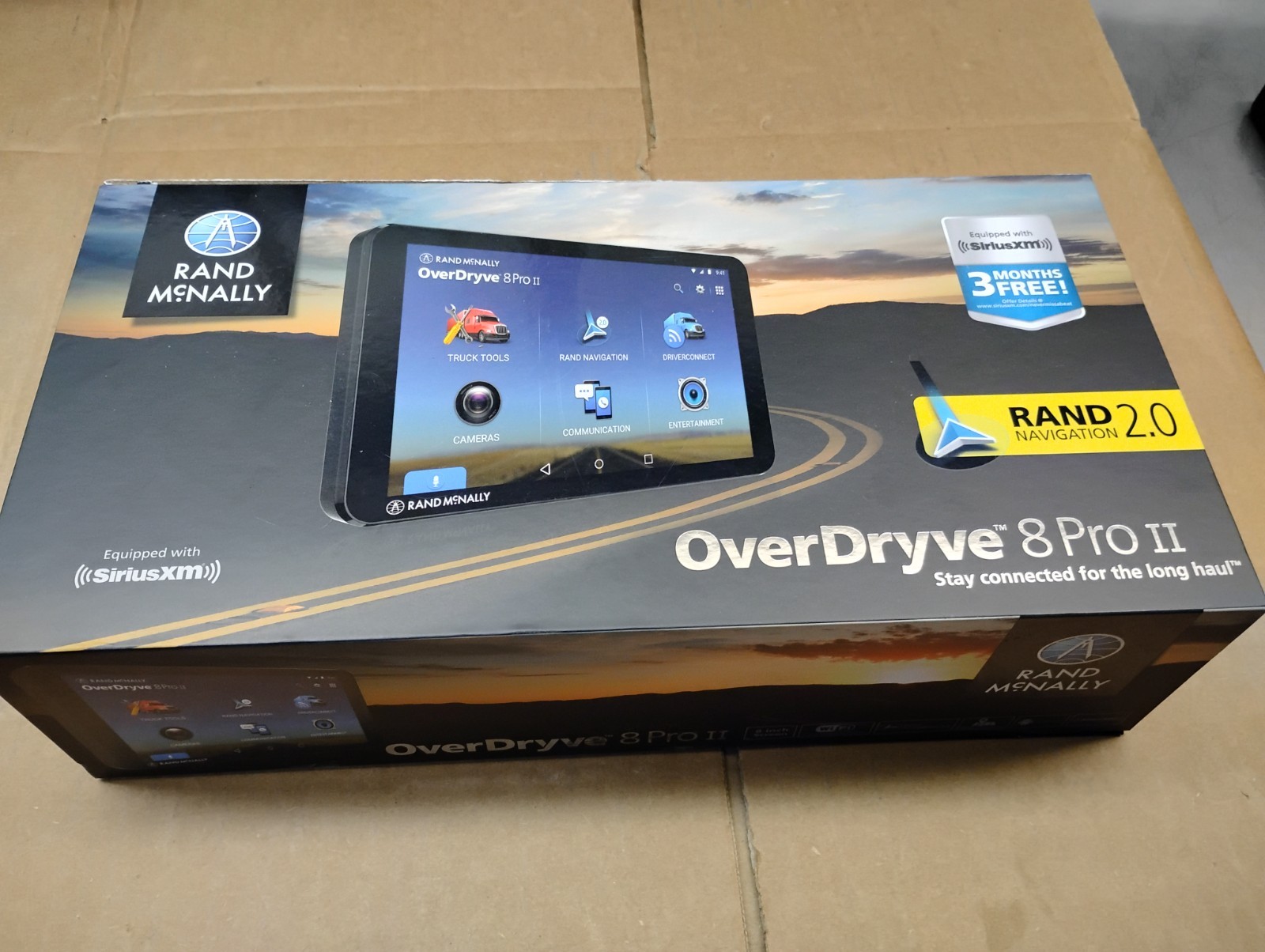 RAND MCNALLY OD8 PRO II OVERDRYVE 8 PRO 2 LM TRUCK GPS