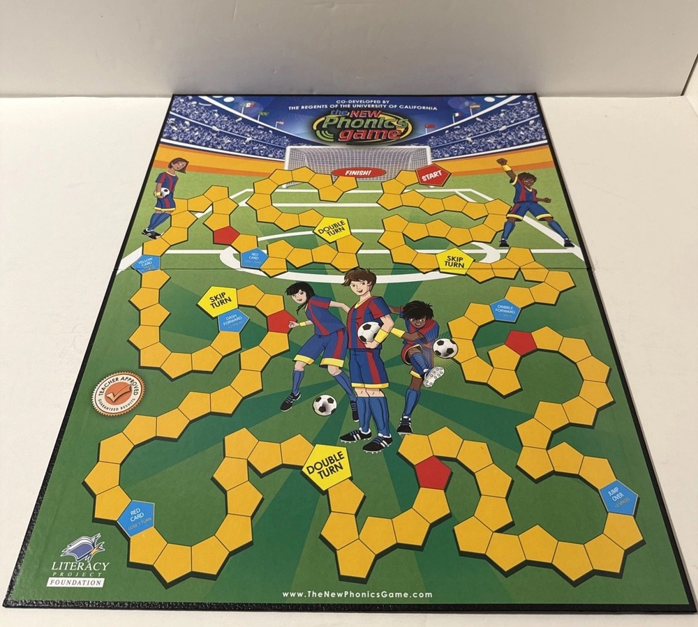 Literacy Project Foundation The New Phonics Game - Reading/Homeschool Program
