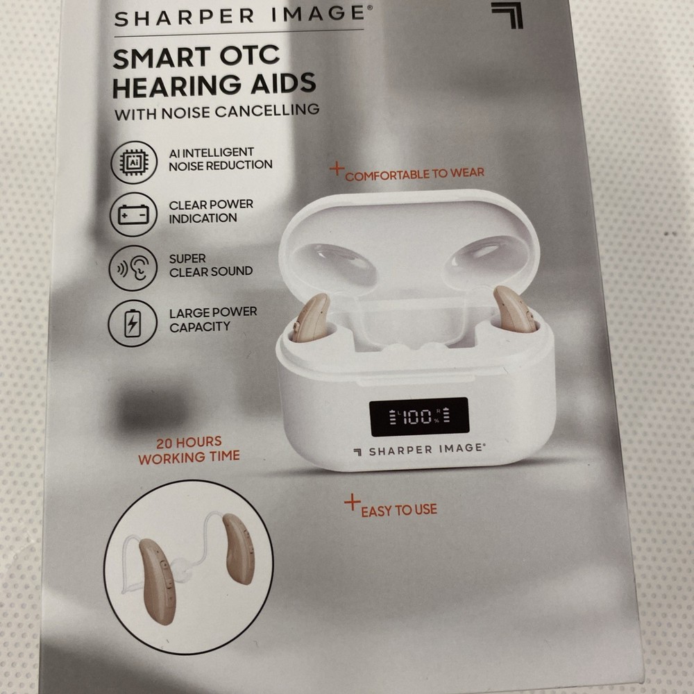 Sharper Image Smart OTC Hearing AIDS New