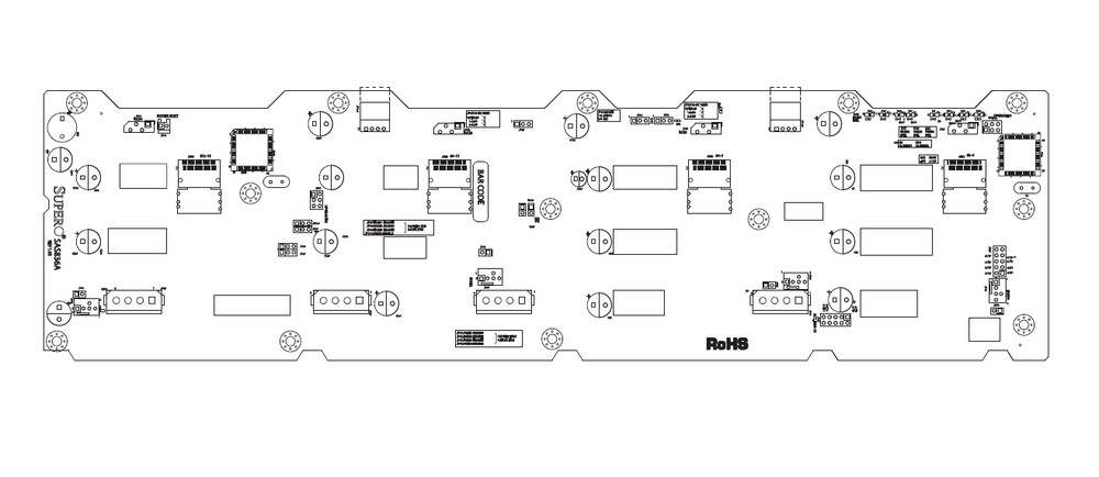 SuperMicro BPN-SAS-836A Backplane