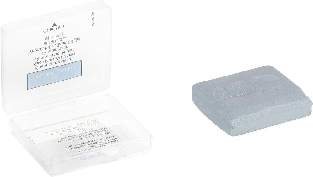Borrador Amasado Con Estuche, Gris