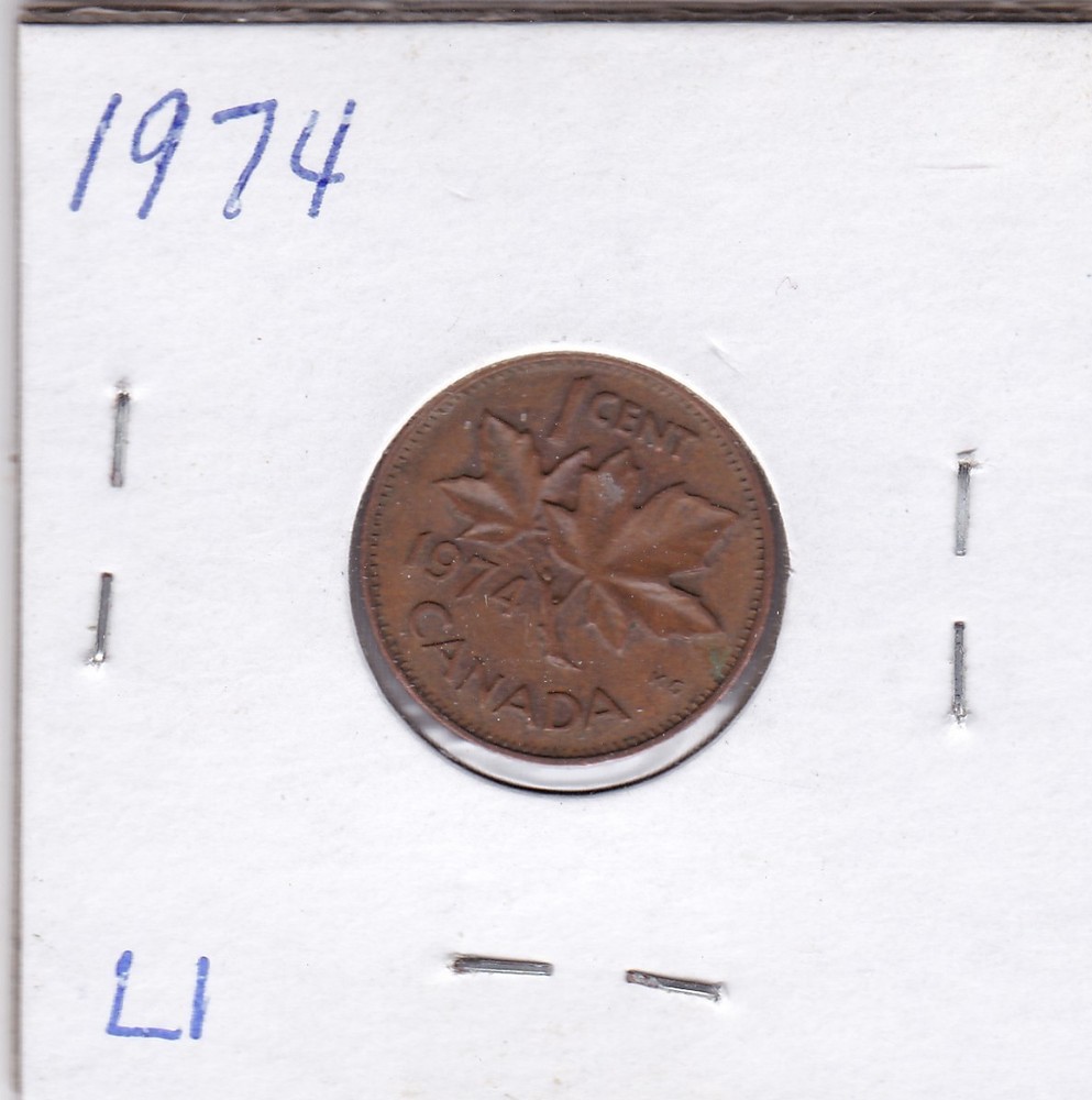 1974 Canada Cent L1