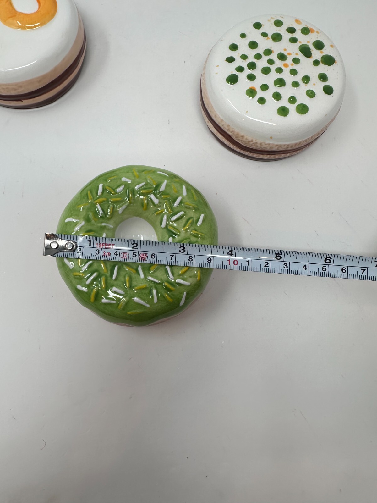 Lucky Lane Set of St Patrick's Faux Donuts, Cupcakes, or Cookies, NEW