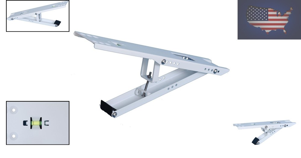 Adjustable Window AC Bracket with Level Indicator - Fits Units up to 10,000 BTU