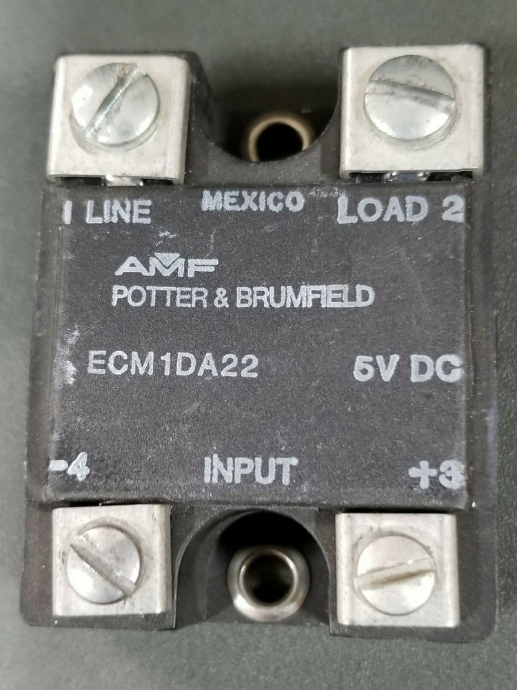 AMF Potter & Brumfield ECM1DA22 5VDC Solid State Relay
