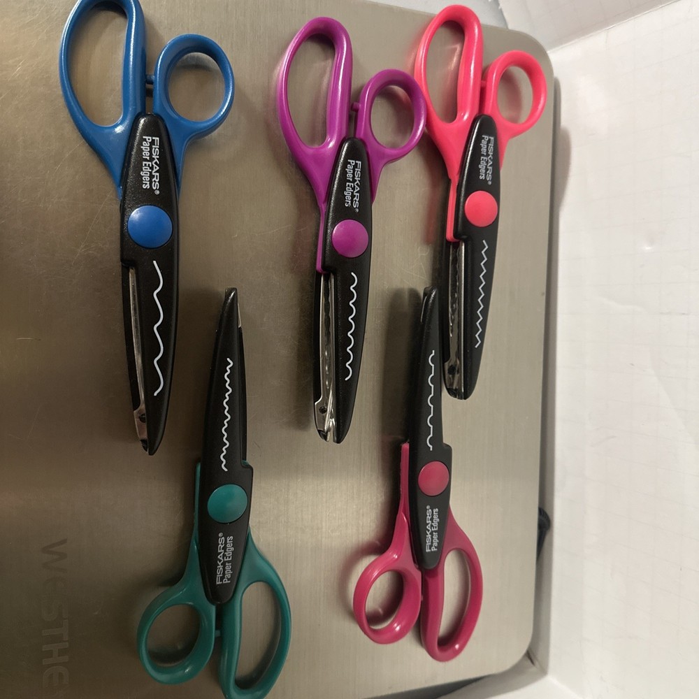Fiskars Scissors Paper Edgers Set of 5