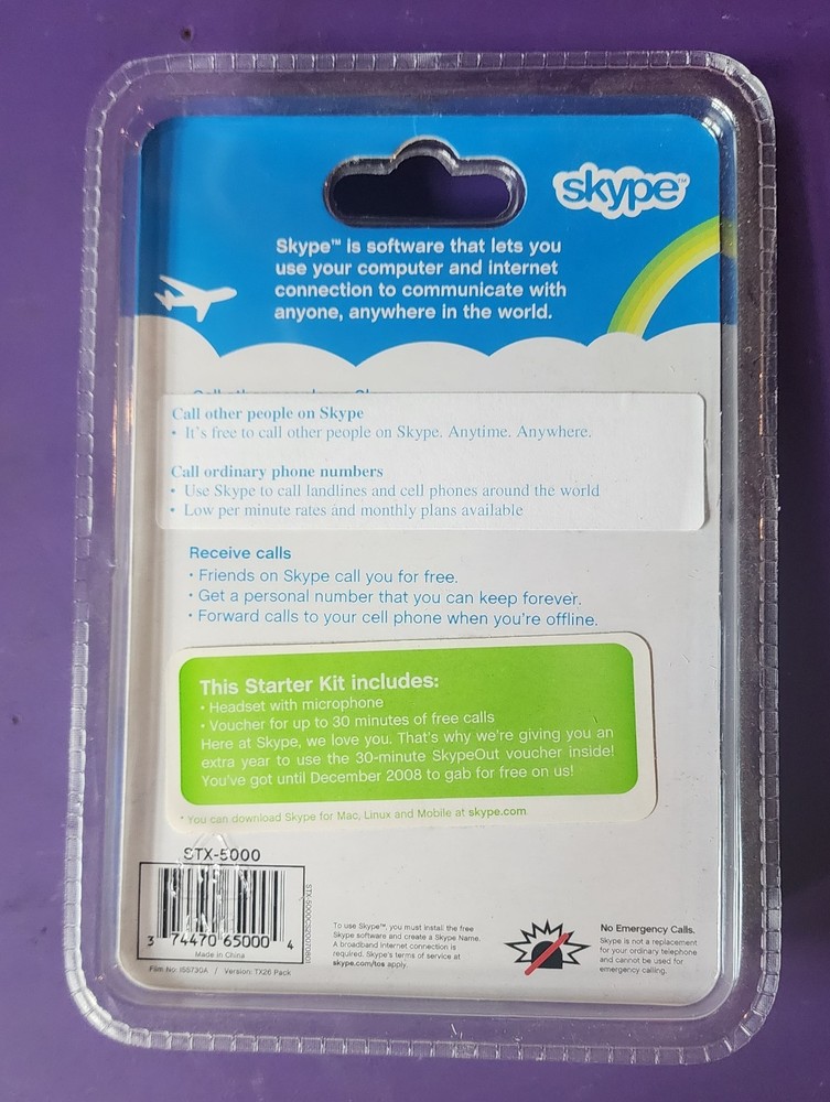 Skype Starter Kit Nos 2007