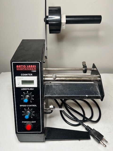 Auto Label Dispenser 1150D Length Speed Adjust