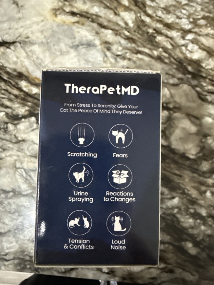 TheraPetMD Advanced Cat Calming Diffuser Kit 60 Day Supply 1 Diffuser 2 Refills
