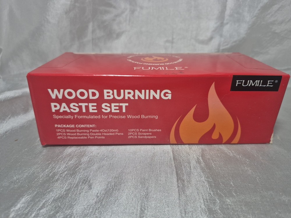 Fumile Wood Burning 21-Piece Paste Set