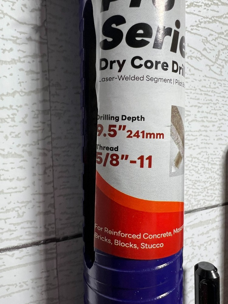 DaduoRi Dry Core Drill Bit Pilot Bit Adapter 1-1/4" Pro Dry Core Drill