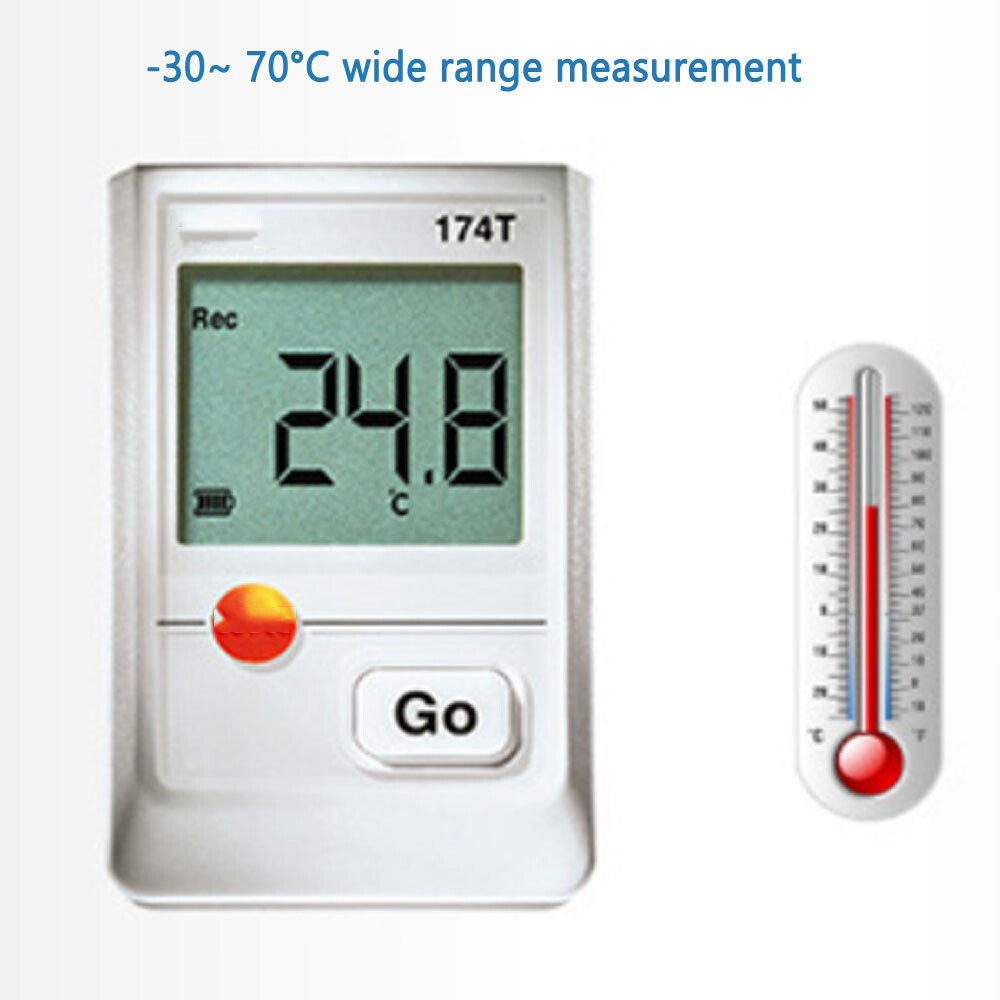 Mini LCD Digital Indoor Thermometer Industrial Temperature Recorders Meter