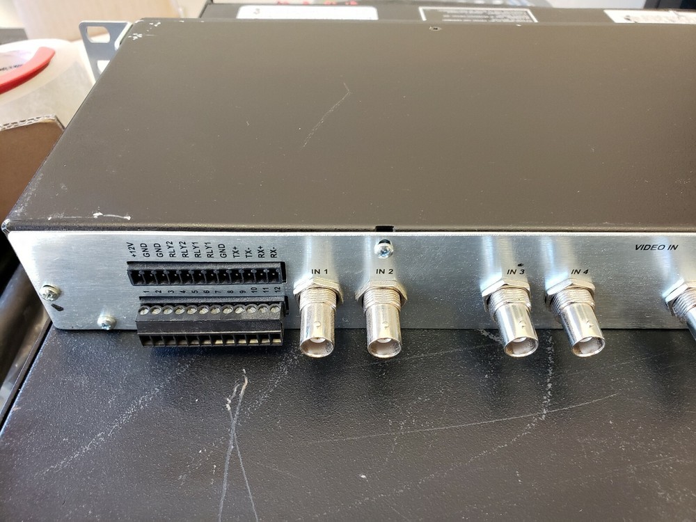 VERINT S1708e-T NEXTIVA 8 CHANNEL VIDEO ENCODER USED TESTED