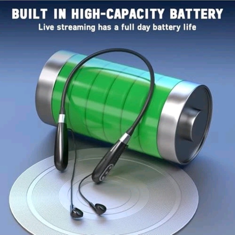 E8 Wireless Sound Card Live Streaming Earphones, Portable Multi-Function