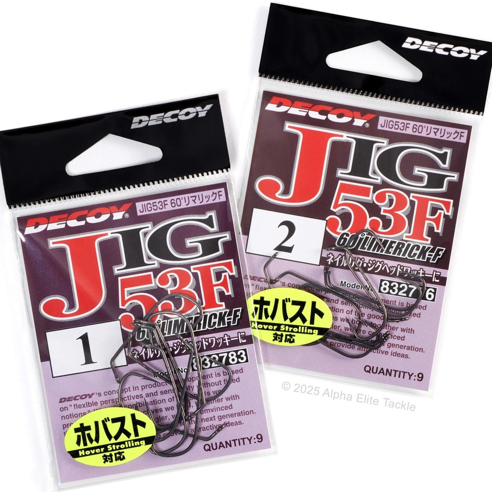 Decoy Jig 53F 60 Limerick-F Strolling Hook