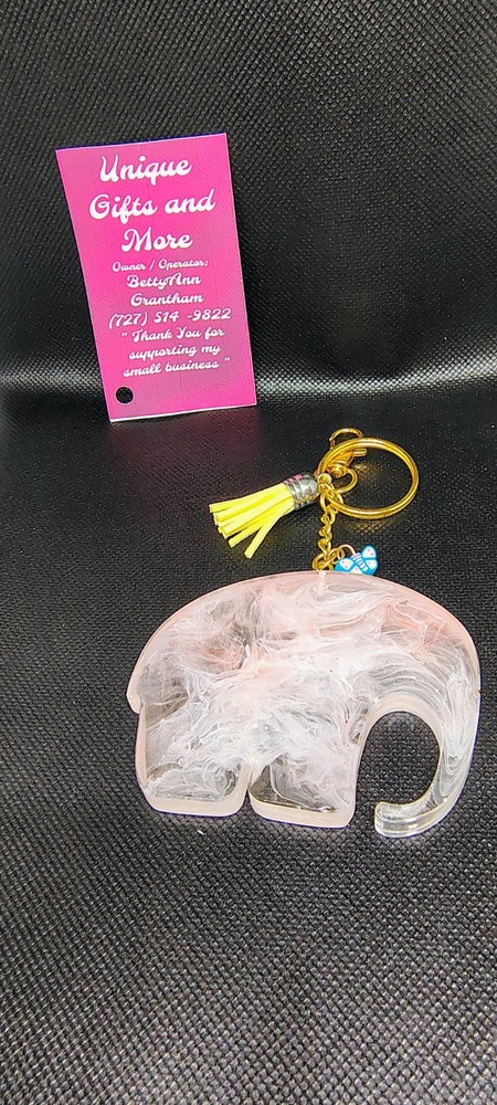 Unique Gift and More Epoxy Resin Keychains