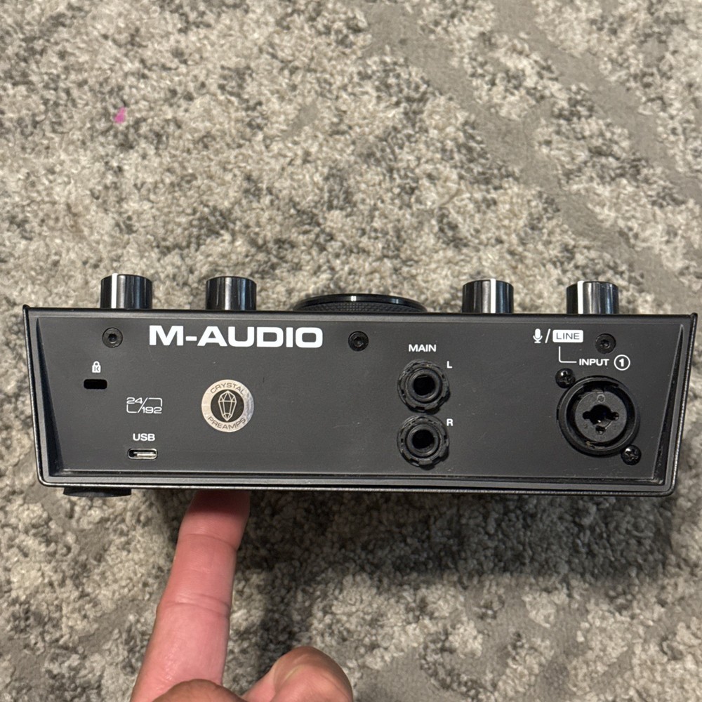 M-Audio AIR 192|4 USB Audio Interface USB C Tested