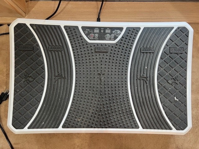 vibration plate exercise machine used