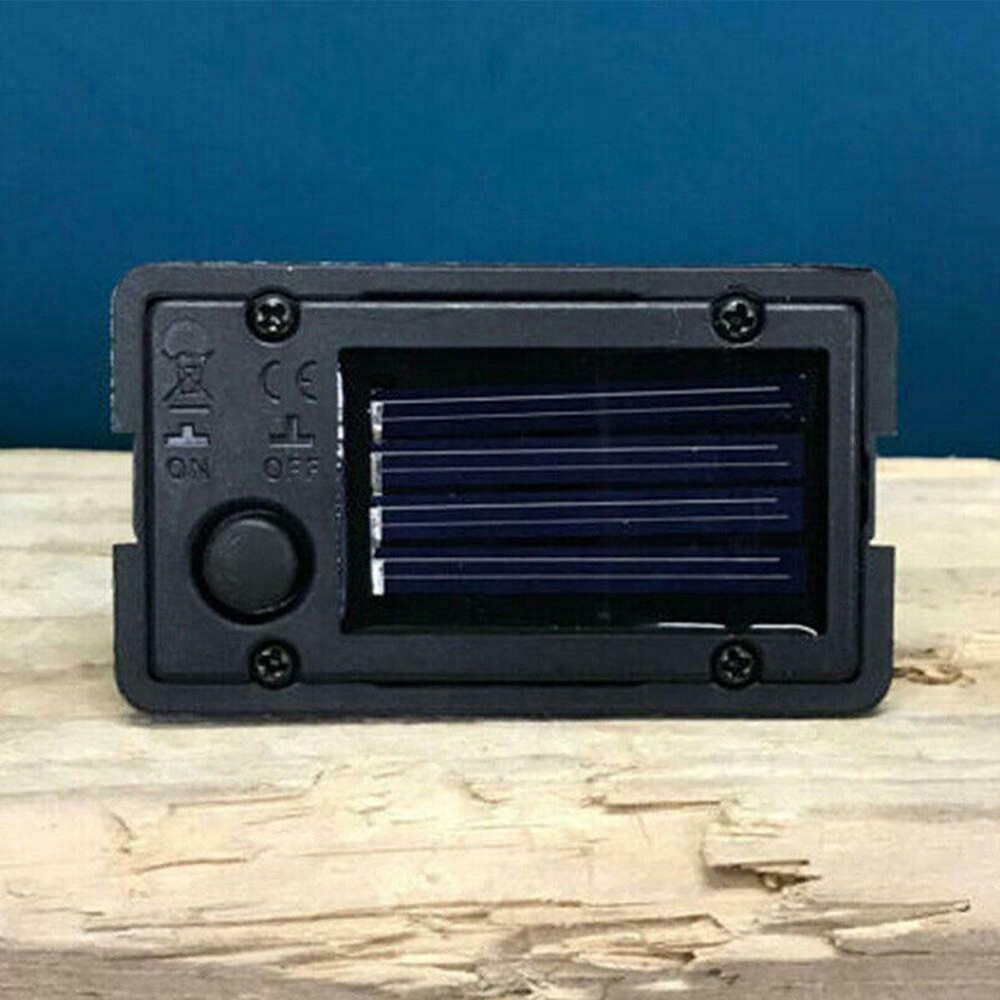 Garden Solar Powered Replacement Rectangular LED Light Box for Lantern Lamp