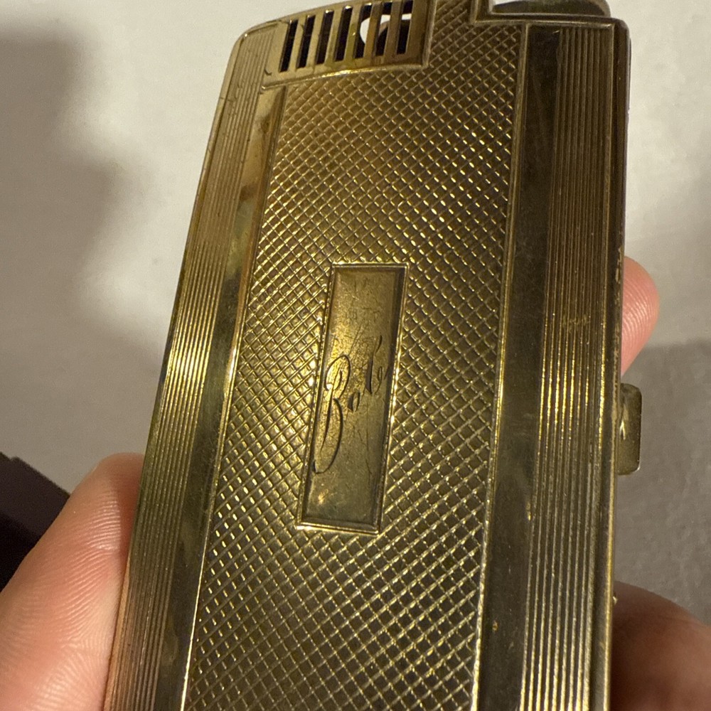 Vintage Ronson Pal Cigarette Case LIGHTER W Box