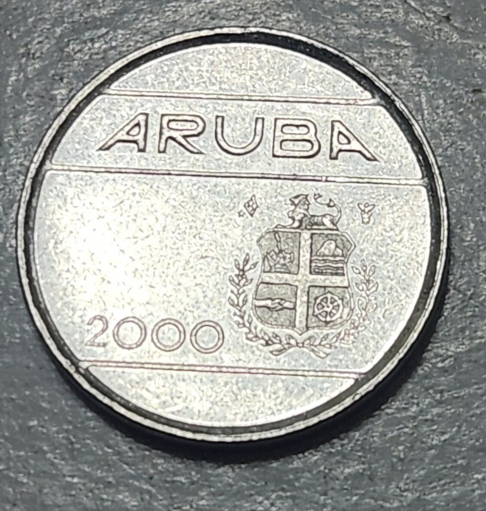 ARUBA 🇦🇼 FIVE (5) CENTS COIN 2000