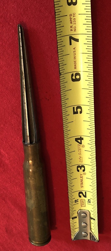 MILITARY DAGGER - CUSTOM SIDE ARM - MADE FROM A SHELL & TOOL