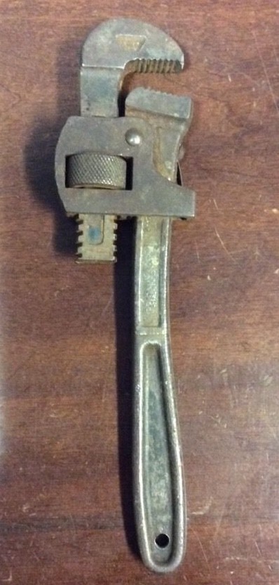 Drop Forged Samson 10" Adjustable Heavy Duty Pipe Wrench GnusedTools