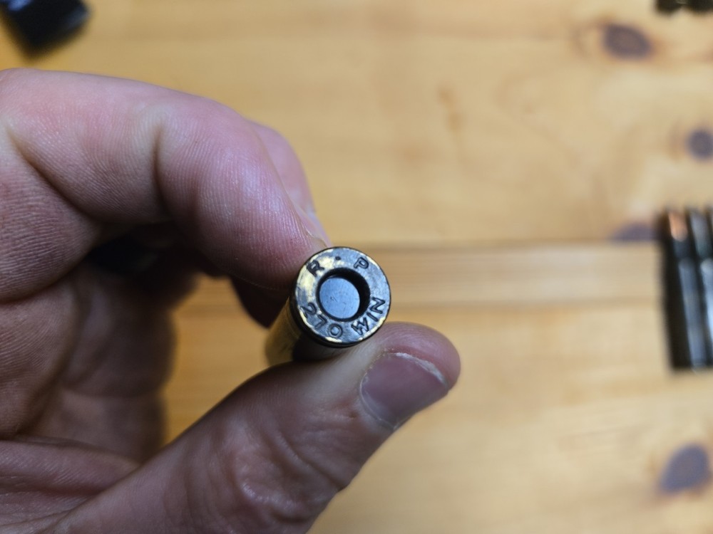 270 Win Brass Dummy Rounds Snap-Caps 5pcs #2