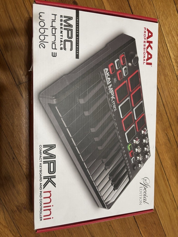 Akai MPK Mini  Keyboard Controller Special Edition - Black on Black