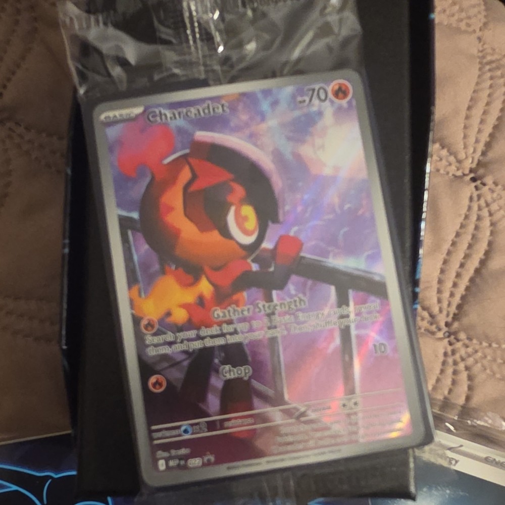 Pokémon Phantasmal Flame Deck Box Charizard Charcadet Black Dividers