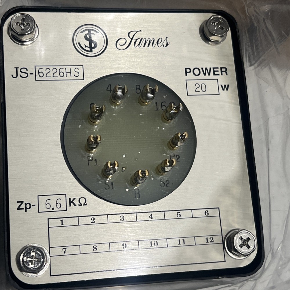 A pair of James JS-6226hs  audio output transformer