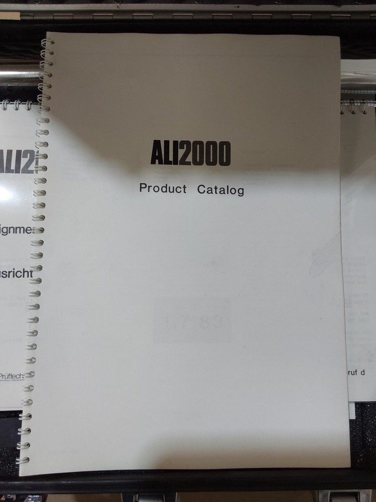ALI 2000 MACHINE SHAFT ALIGNMENT TOOL