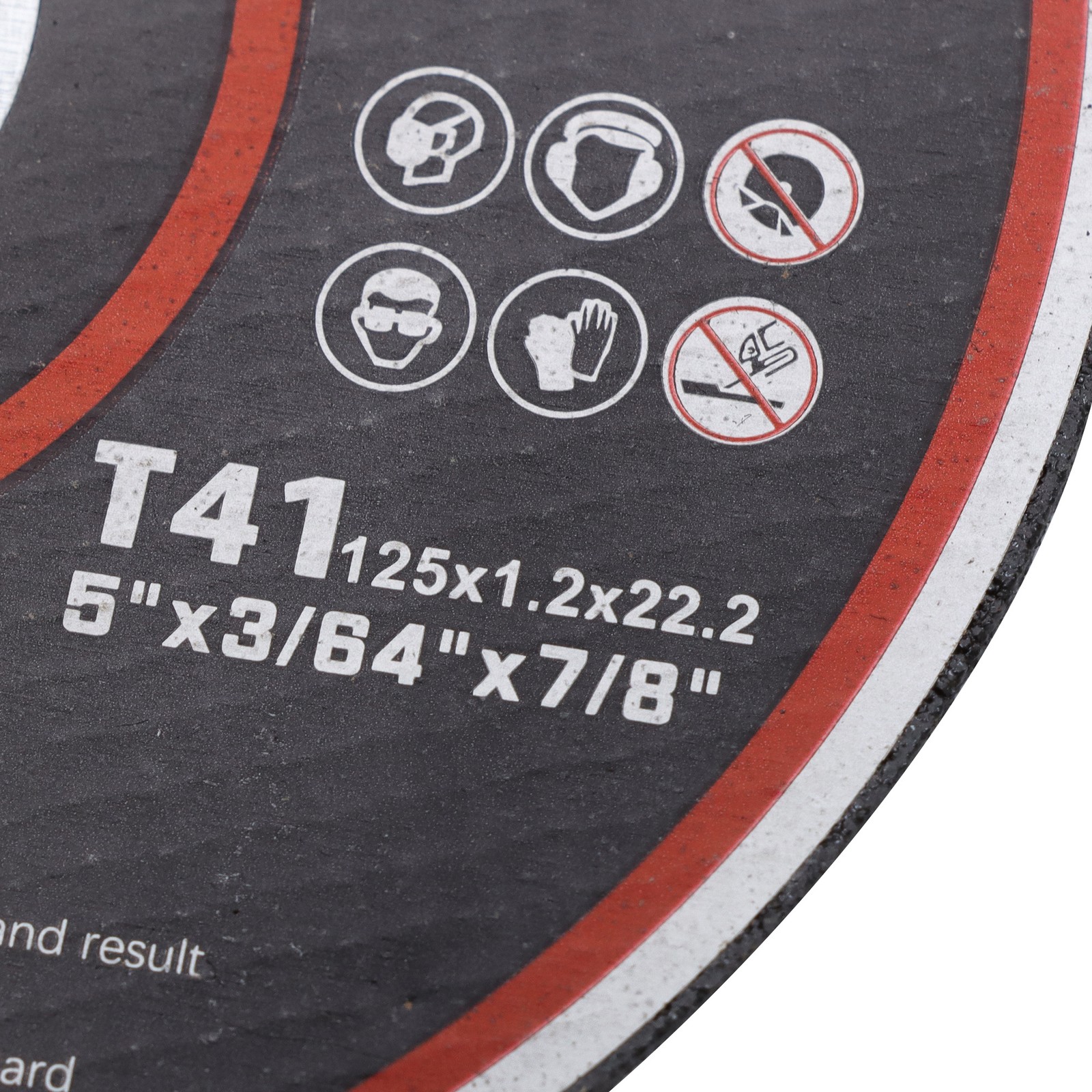 50 Pack 5"x.045"x7/8" Cut-off Wheel - Metal & Stainless Steel Cutting Discs