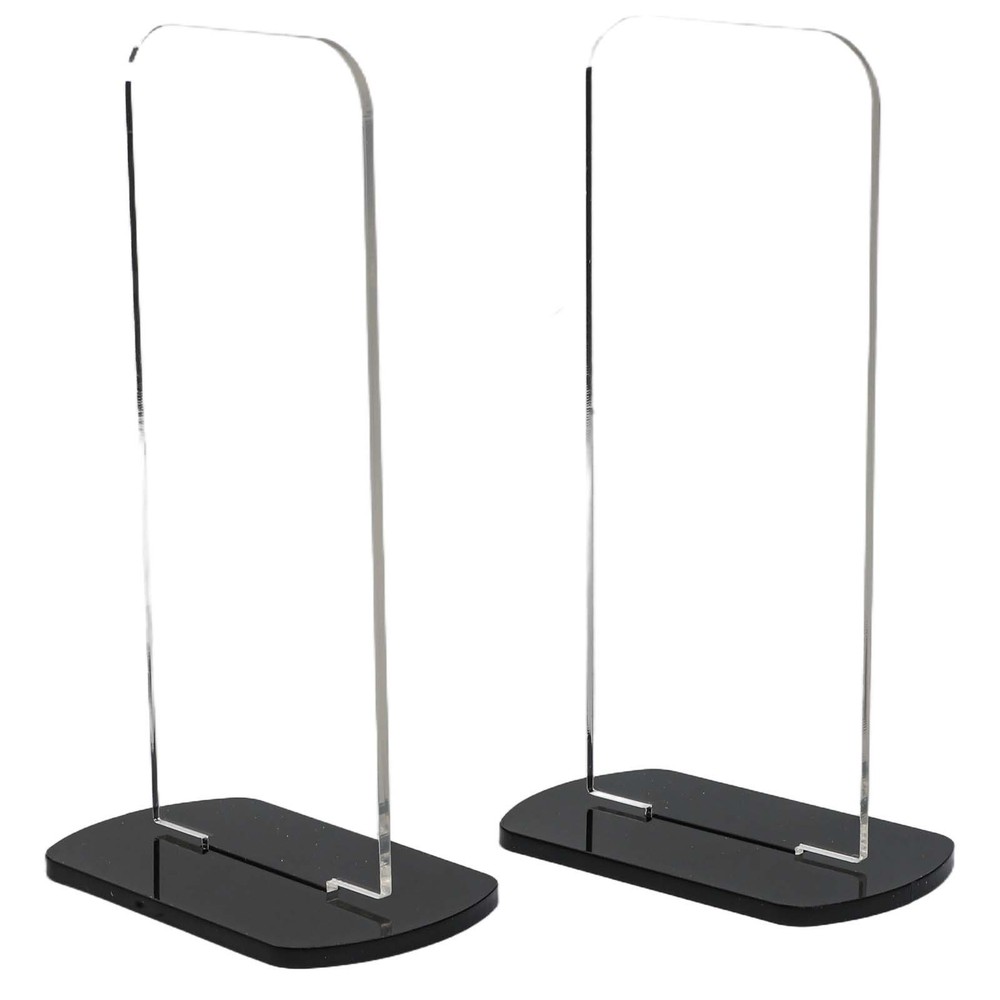Elegant Storage Solution 2pcs Acrylic Stands for Boxing Gloves Display