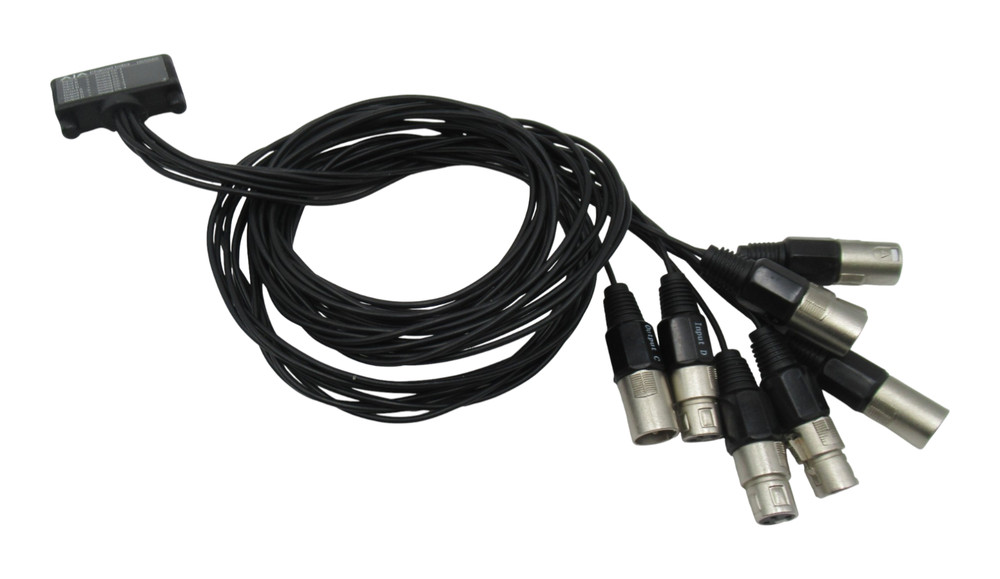 AJA HD10AMA HD/SD Analog Audio Embedder/Disembedder + Breakout Cable + Adapter