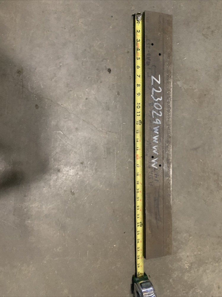 27-3/4” Bottom Die For Press Brake