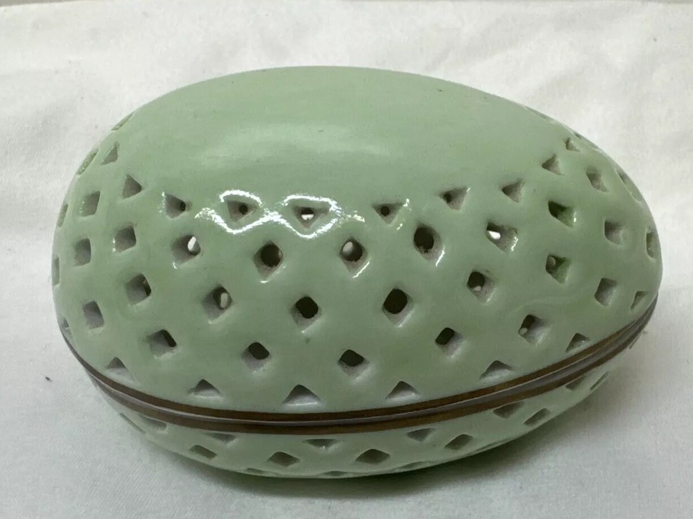 Trinket Box Porcelain Heart Kromer Germany