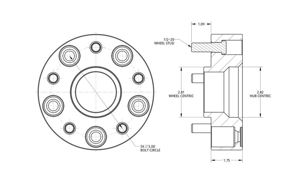 Spidertrax WHS021 Wheel Spacer