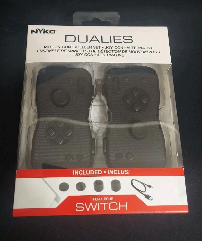 NEW Nyko Dualies Motion Controllers for Nintendo Switch