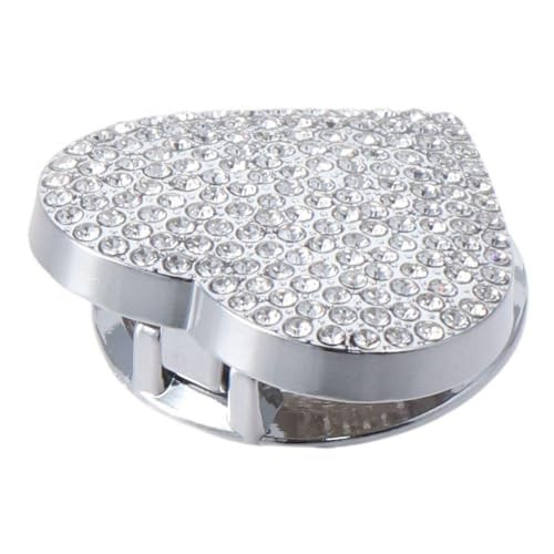 Car Engine Start Button Cover - Rhinestone Heart-Shaped Push Start Button