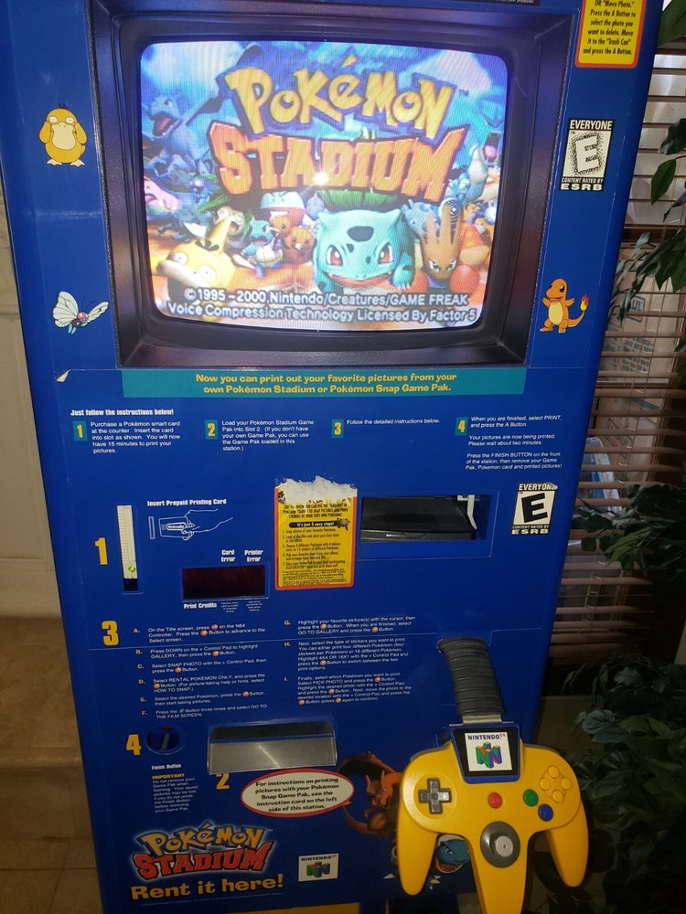 Pokémon Snap Station Printer Paper Only- 1 Sheet