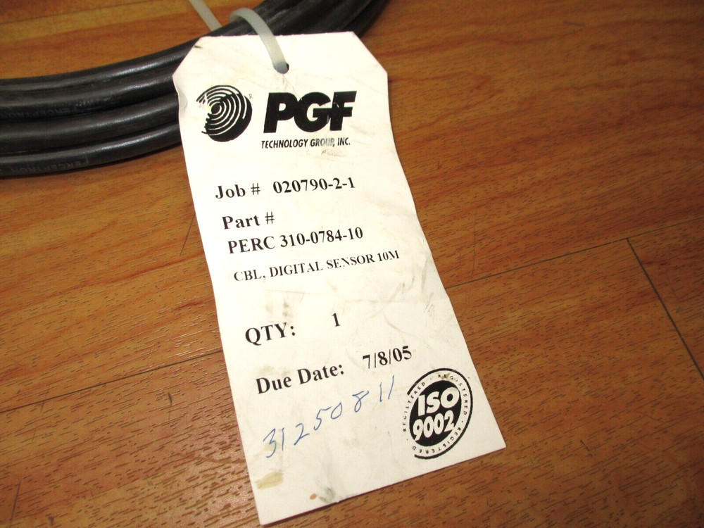 Perceptron 310-0784-10 *NEW* Sensor Cable Cordset