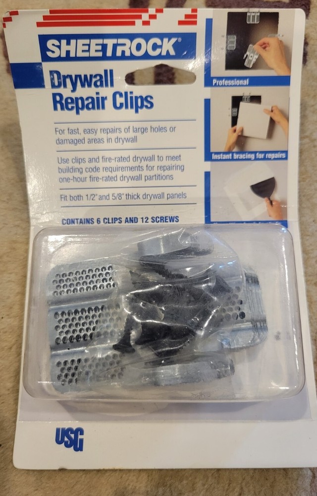 USG Sheetrock  Drywall Repair Clips