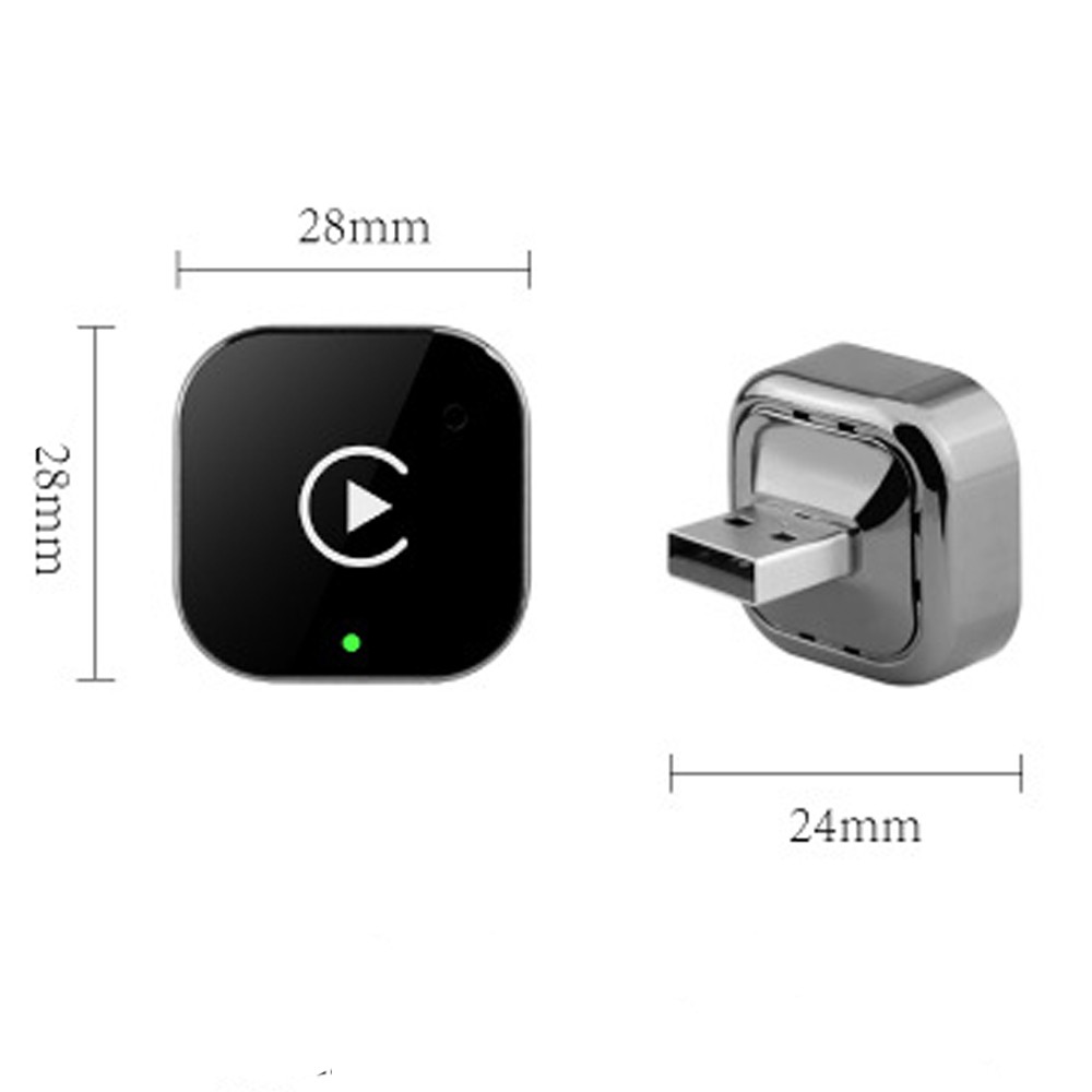 USB Wireless Carplay Adapter For iPhone Android Wireless Dongle Plug ＆ Play 2025
