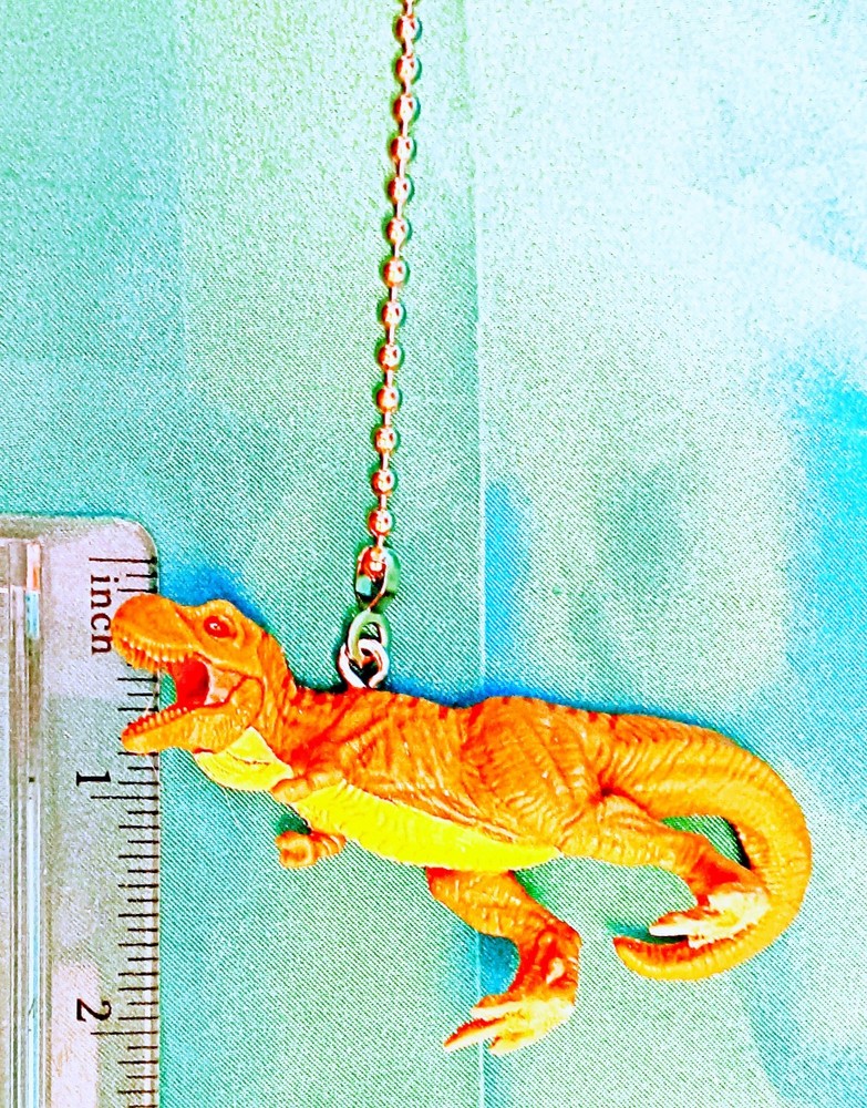 Set of Two ~ T-Rex Brown Dinosaur ~ Ceiling Fan Pulls