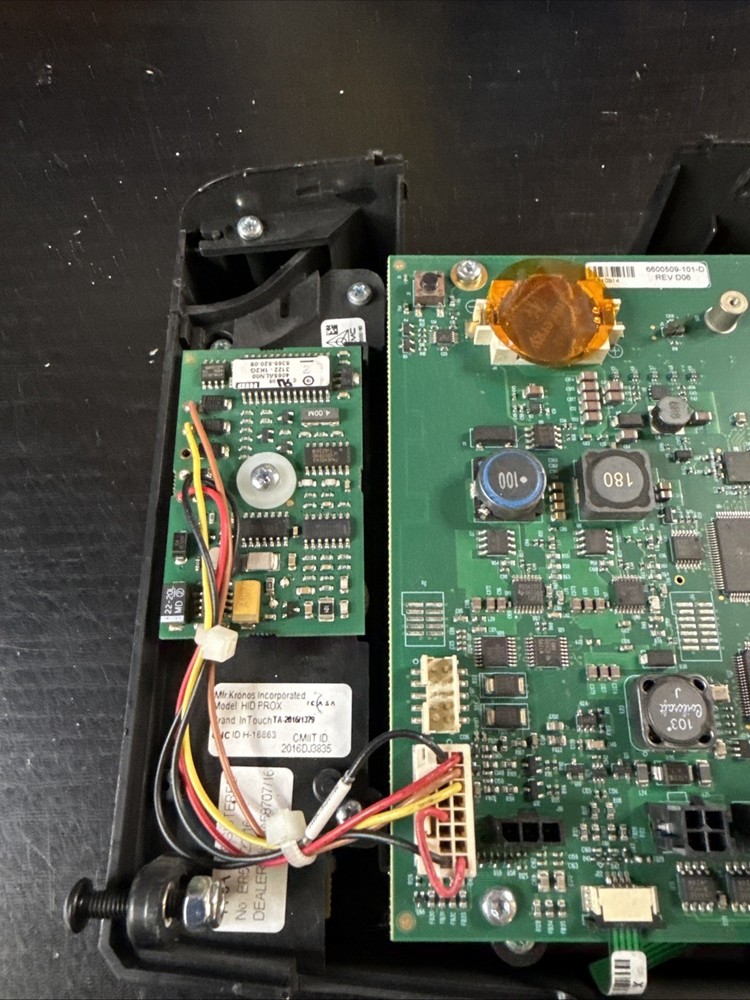 ADP InTouch 9100 Kronos Time Clock Touch LCD Display Kronos 8609100-003 Untested