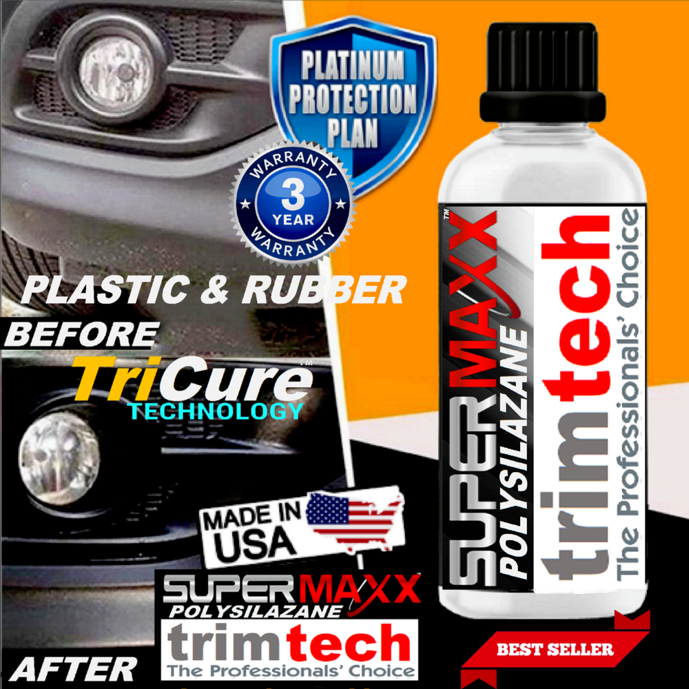 WORLD'S STRONGEST CERAMIC TRIM COAT FOR PLASTIC & RUBBER SURFACES