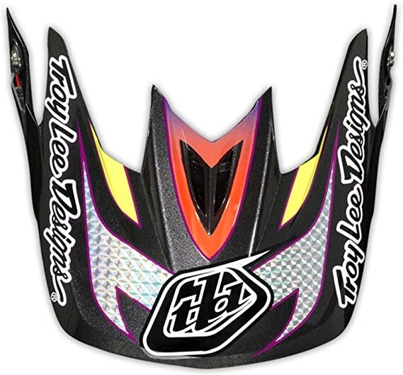 Troy Lee Designs TLD D3 Helmet Replacement Visor Peak Gwin Black