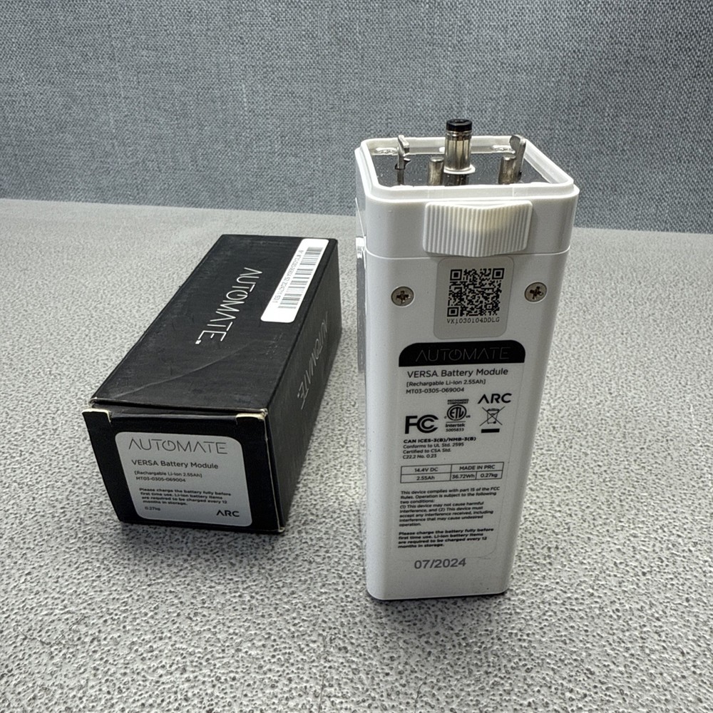 AUTOMATE MT03-0305-069004 VERSA BATTERY MODULE