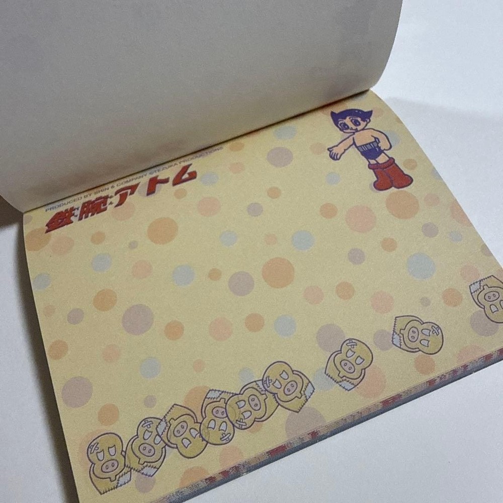 Astro Boy memo pad new unused